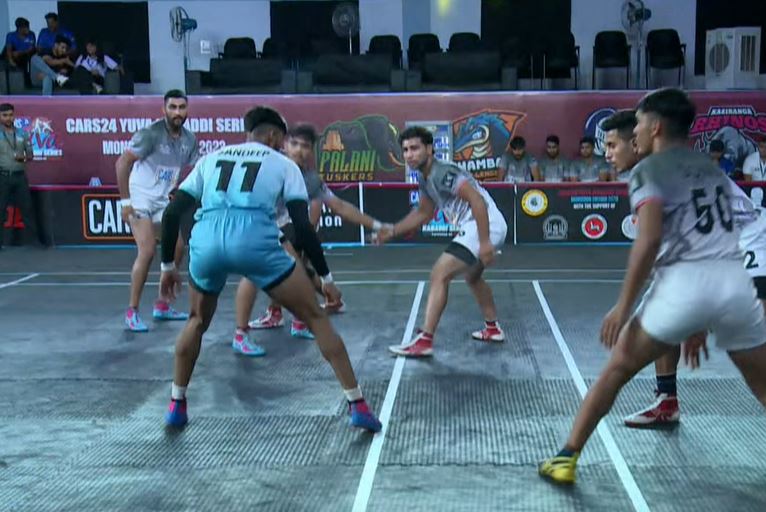 Amit Rathee dazzles with 7 tackle points