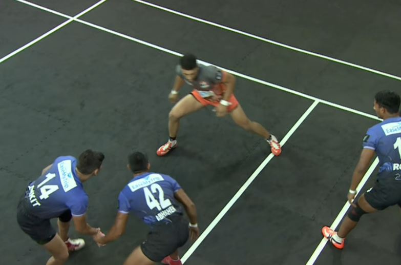 Navneet Nagar strikes with 8 tackle points