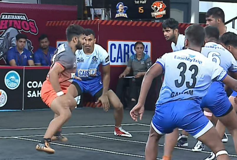 6 Tackle Points! Gautam Singh Rathore breathes fire