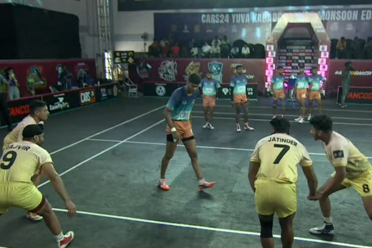 11 Raid Points! Sanskar Mishra continues his rich form