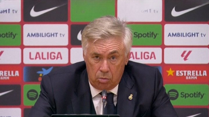 Ancelotti is amazed by Bellingham's finishing after the El Clasico win