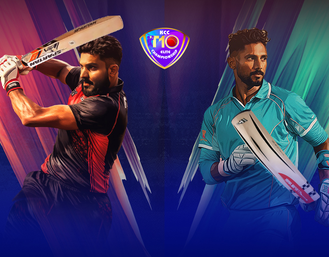 2nd semi-final of kcc t10 elite championship, 2023: cecc-a vs al mulla exchange banner