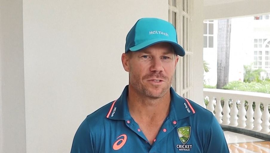 We will be 100% up and about: Warner ahead PAK clash