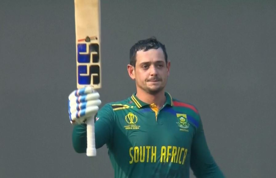 De Kock drives South Africa to 149-run win at Wankhede