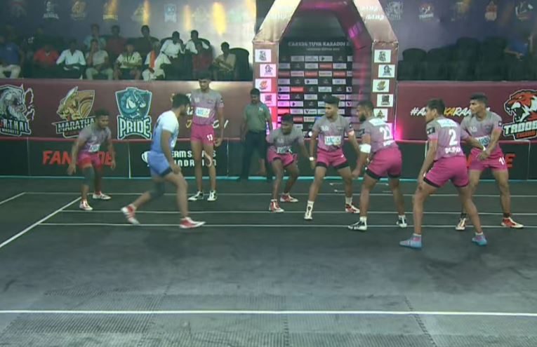 4 Successful Tackles! Chandra Naik stings Hampi Heroes