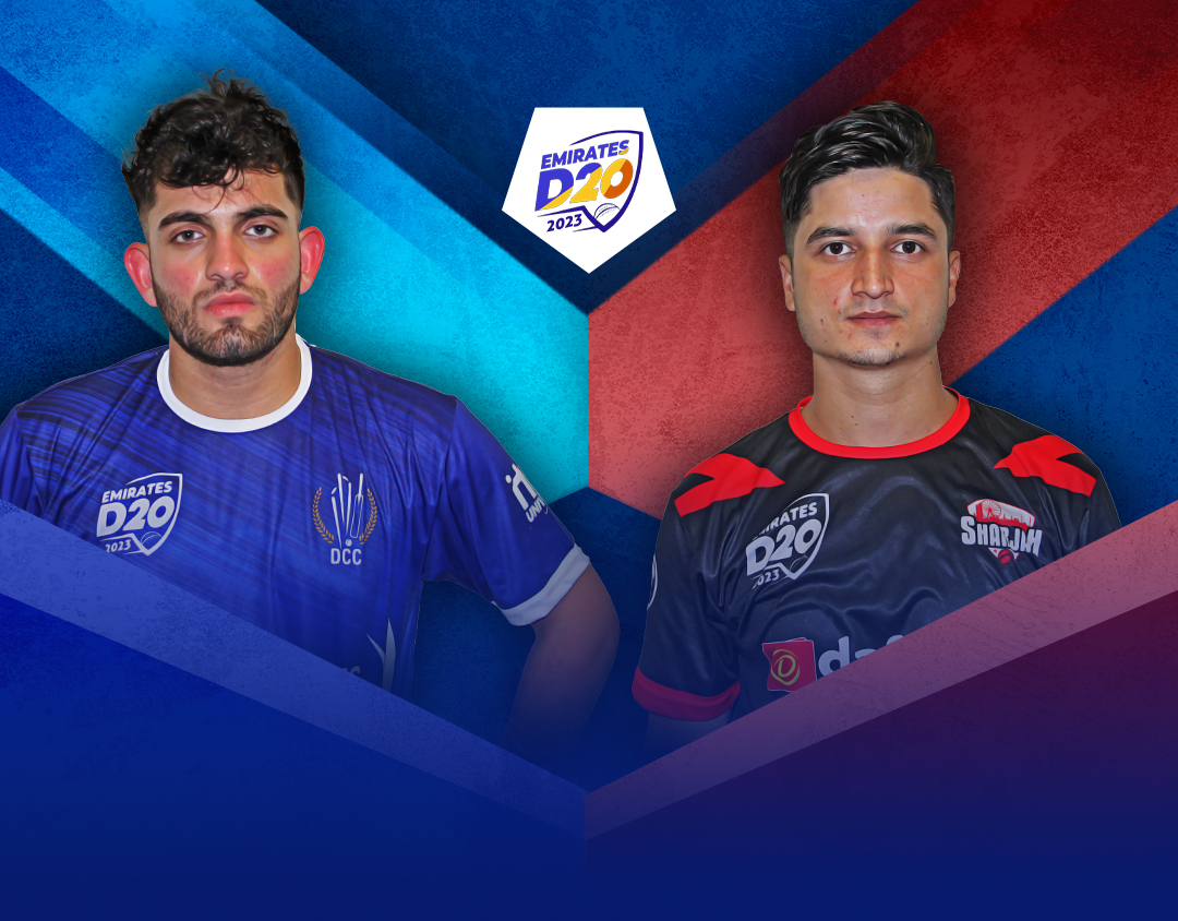 Match 17 of emirates d20: dubai vs sharjah banner