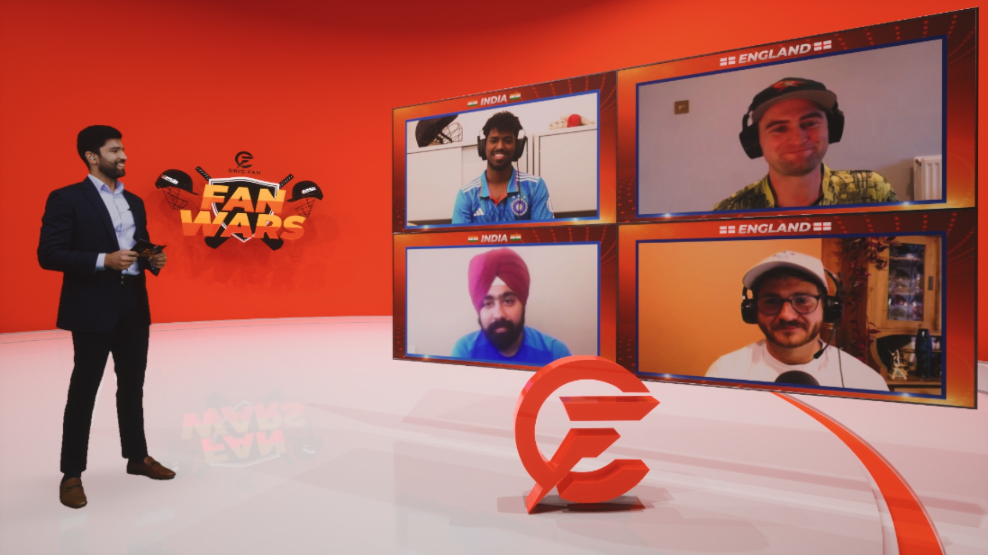IND vs ENG: Clash of Fans
