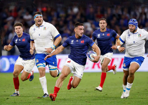 France leave Italy in dust with a phenomenal 60-7 win
