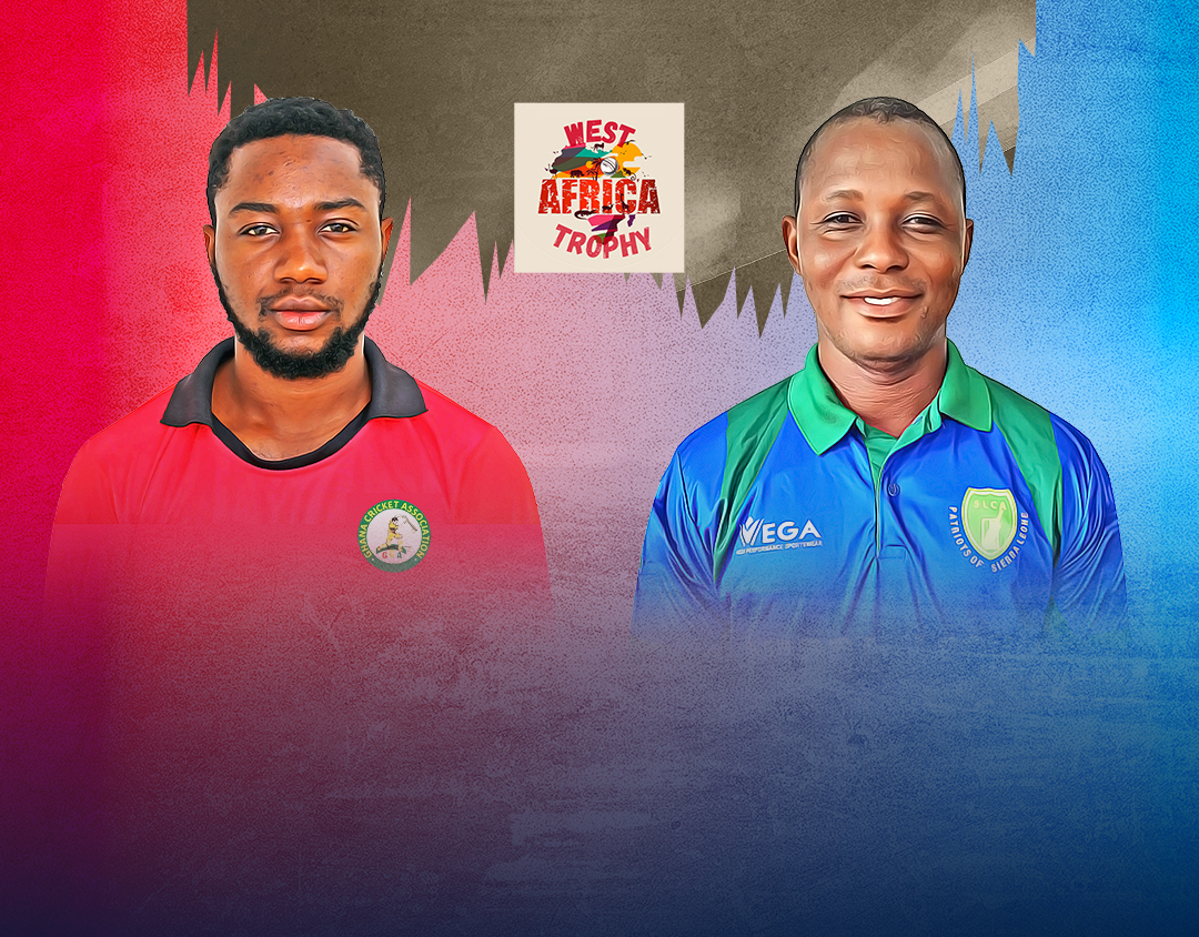 Match 18 of west africa t20 trophy, 2023: ghana vs sierra leone banner