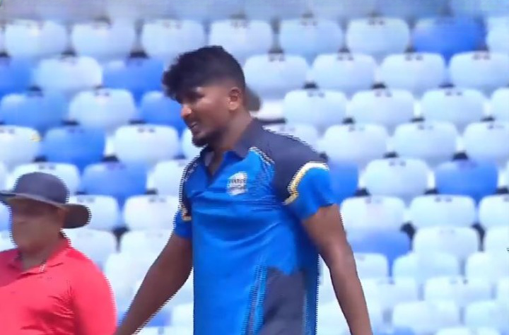 Harishankar Reddy shuts Madhya Pradesh down with 3/25