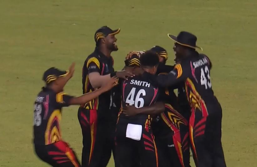 Guyana bowl out Windward to win by 10 runs