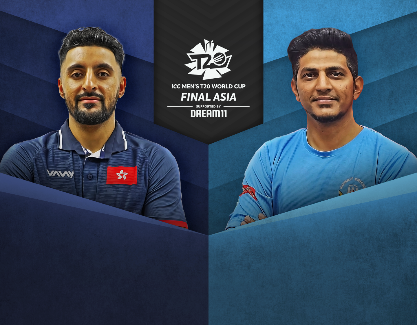 Match 4 of icc men's t20 wc asia regional final, 2023: hong kong vs kuwait banner