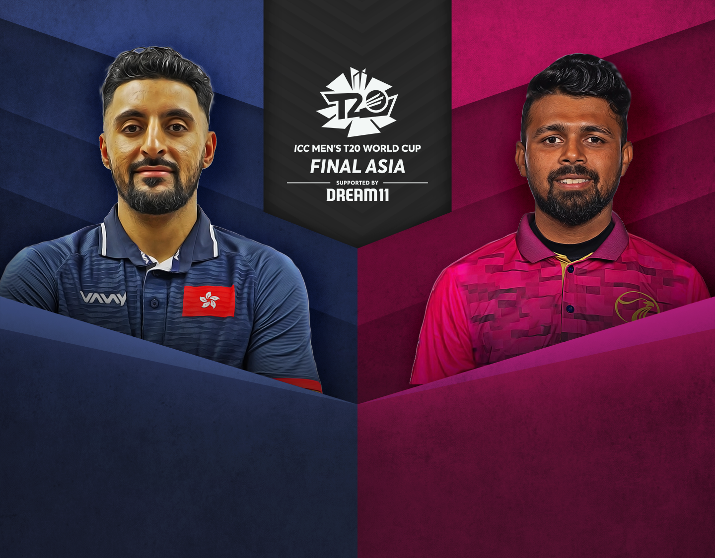 Match 10 of icc men's t20 wc asia regional final, 2023: hong kong vs united arab emirates banner