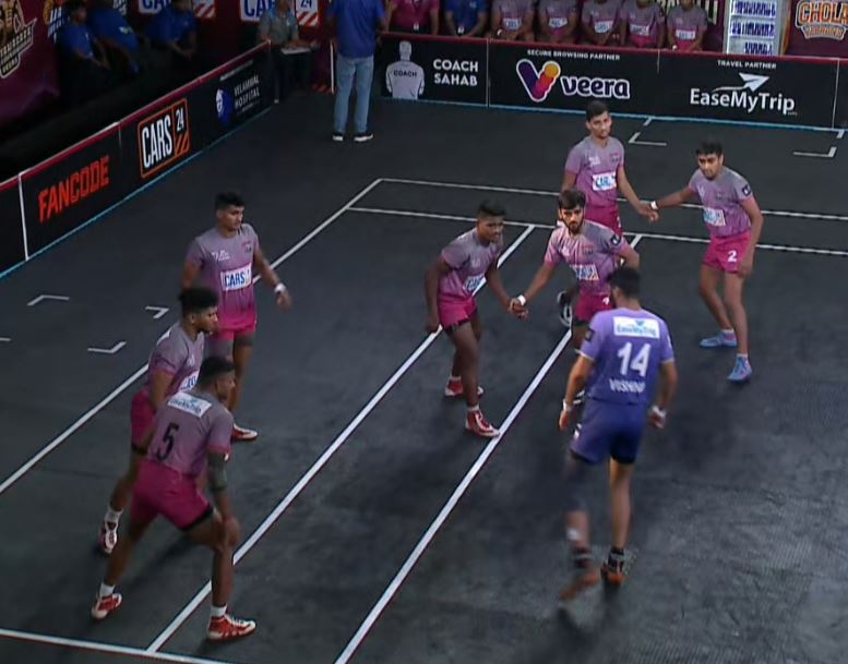 18 Raid Points! Vishnu Sharma steers Aravalli Arrows to victory