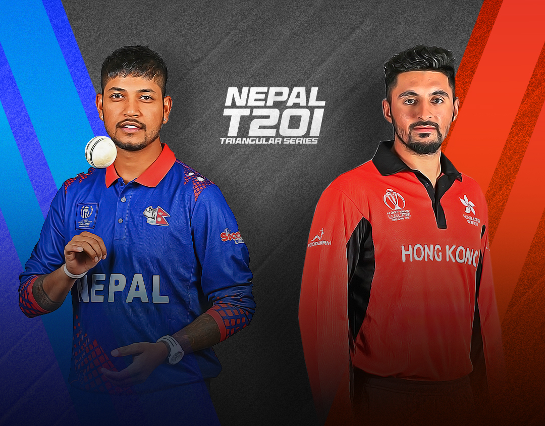 Match 3 of nepal t20i triangular series: nepal vs hong kong banner