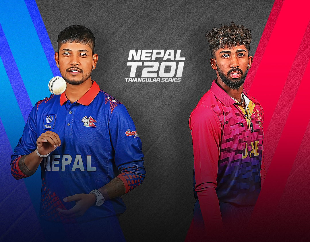 Match 1 of nepal t20i triangular series: nepal vs united arab emirates banner
