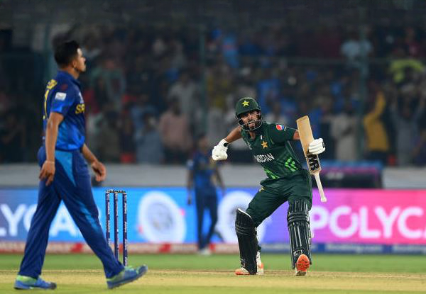 PAK complete sensational record WC chase to beat SL by 6 wickets