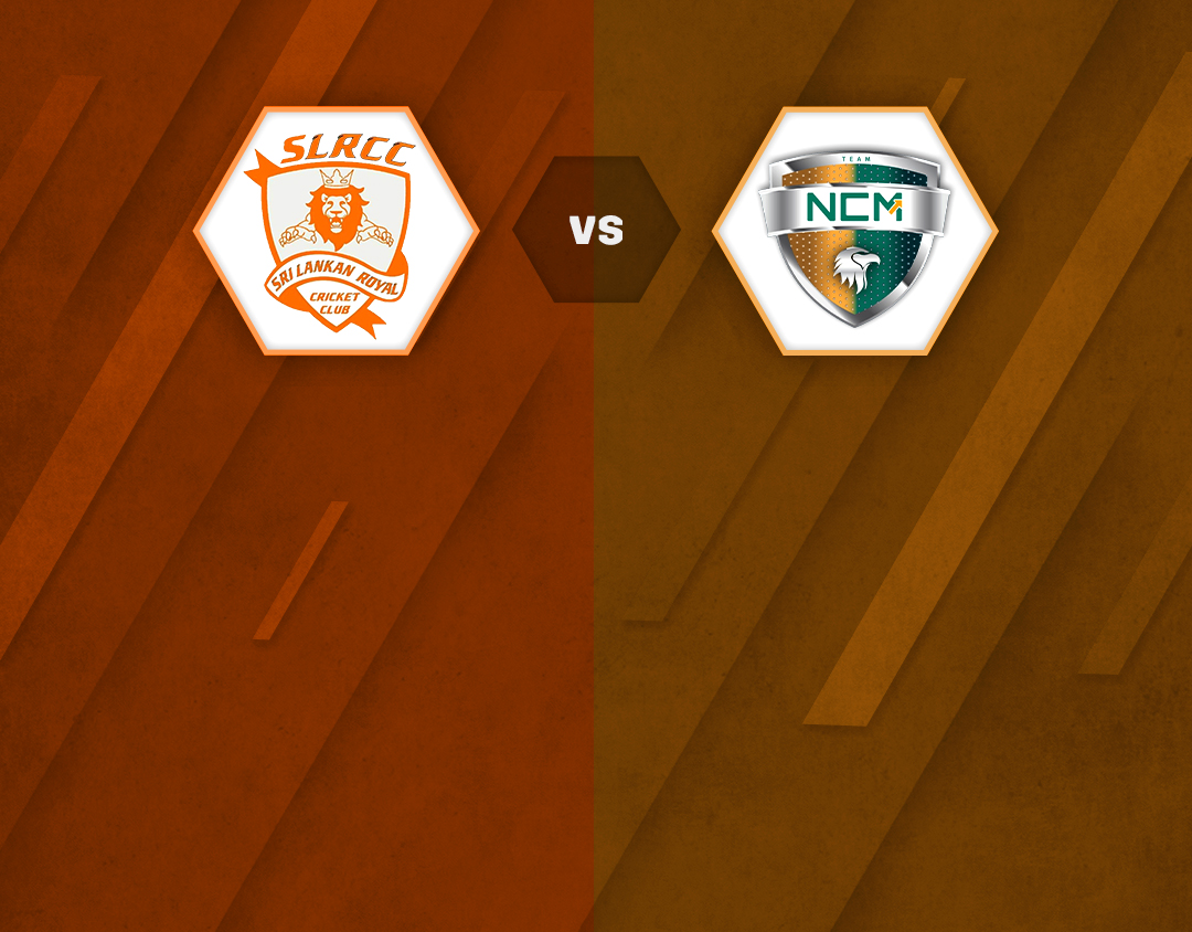 Match 9 of kcc t20 challengers cup, 2023: slrsc vs noor cm academy banner