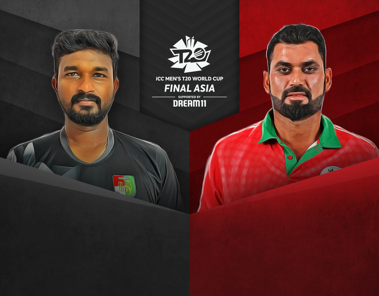 Match 5 of icc men's t20 wc asia regional final, 2023: singapore vs oman banner