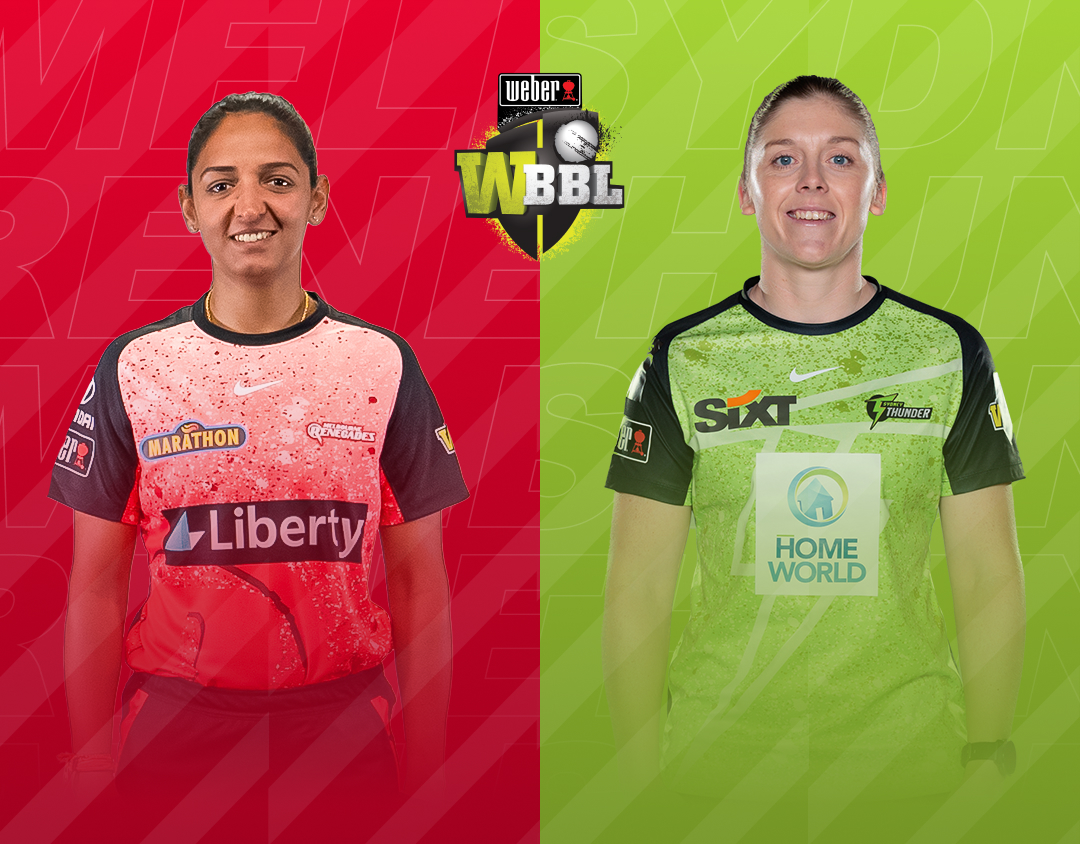 Match 19 of weber wbbl 2023: melbourne renegades women vs sydney thunder women banner