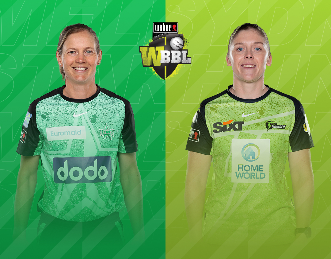 Match 23 of weber wbbl 2023: melbourne stars women vs sydney thunder women banner