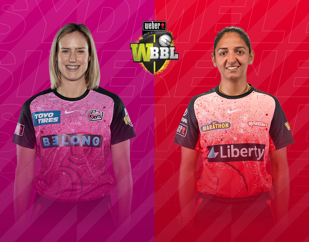 Match 25 of weber wbbl 2023: sydney sixers women vs melbourne renegades women banner