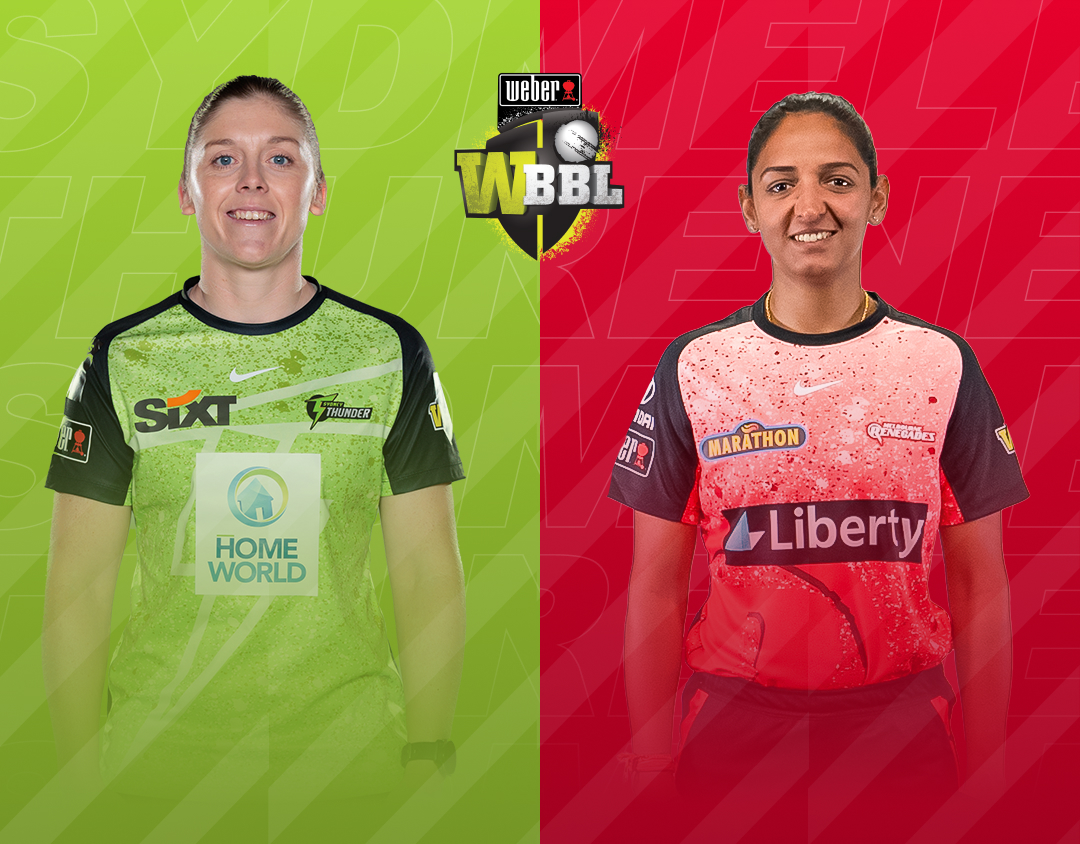 Match 11 of weber wbbl 2023: sydney thunder women vs melbourne renegades women banner