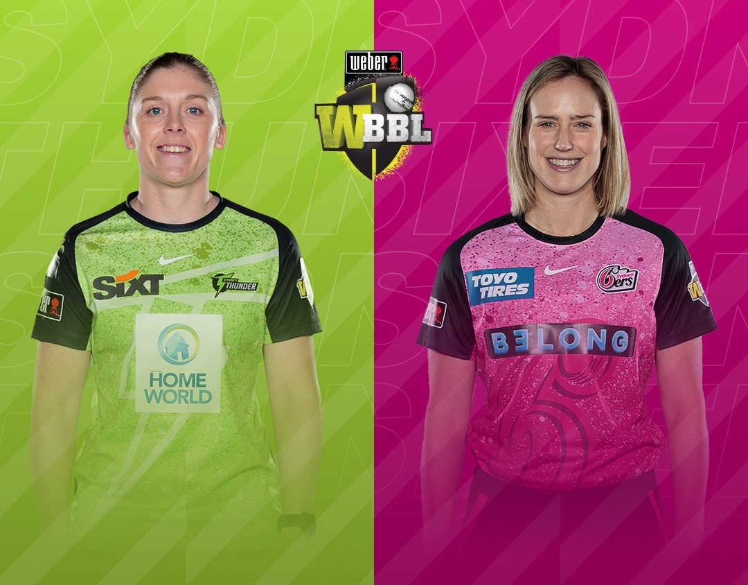 Match 6 of weber wbbl 2023: sydney thunder women vs sydney sixers women banner