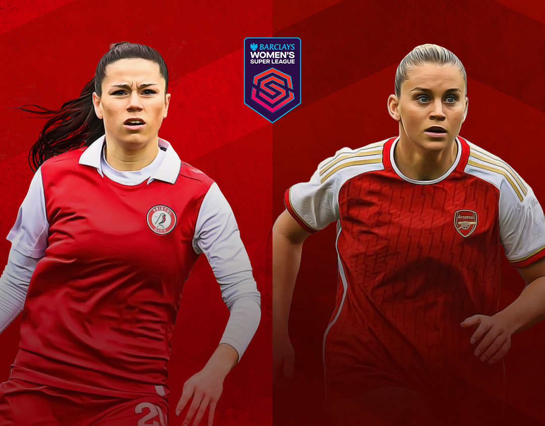 Match #10 of barclays fa women's super league 2023-24 banner