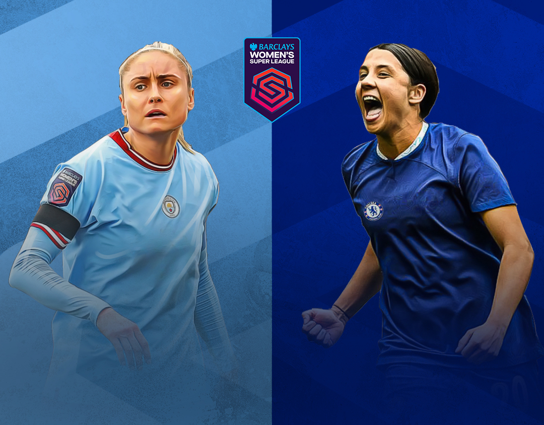 Match #4 of barclays fa women's super league 2023-24 banner