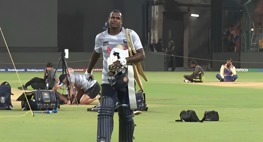 Angelo Mathews set for comeback against ENG