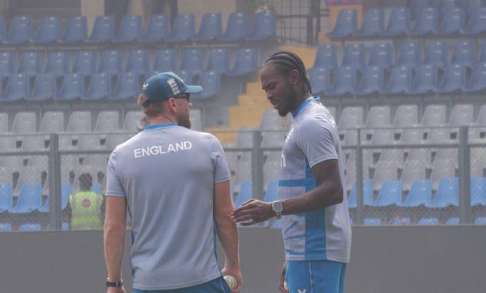 Jofra Archer back in training as ENG prepare for SA clash