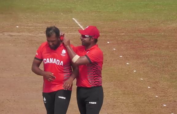 Canada reign over Cayman Islands by a whopping 166 runs