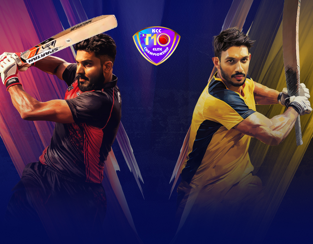 Match 22 of kcc t10 elite championship, 2023: cecc-a vs stack cc banner