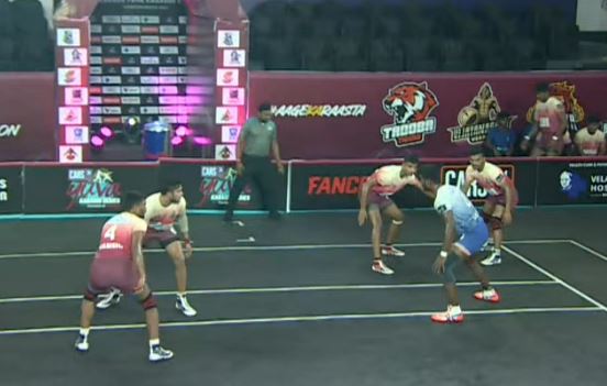 Shantanu Kumar Singh's valiant raids go in vain