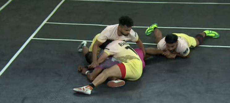 Jatinder Singh spreads his super tackle magic on Kaziranga