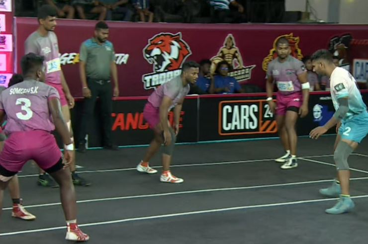 Shreyas Kumar wreaks havoc with his defence