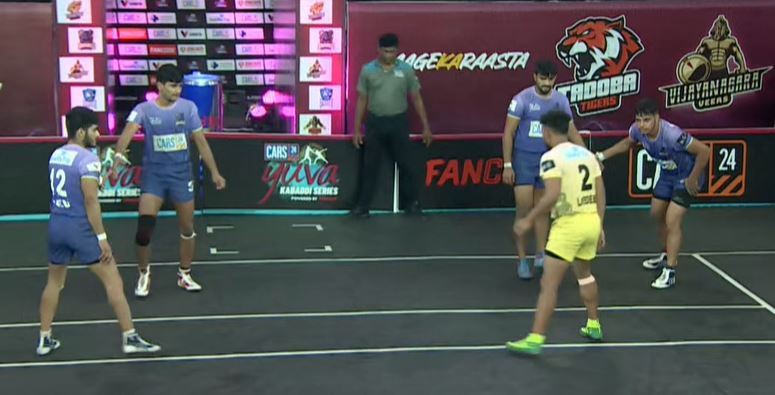 Lokesh Ghosliya torments Sindh Sonics' raiders