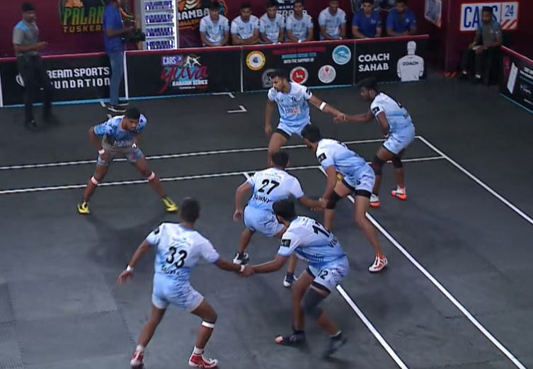 Naga Bologani's kamaal raid of the match