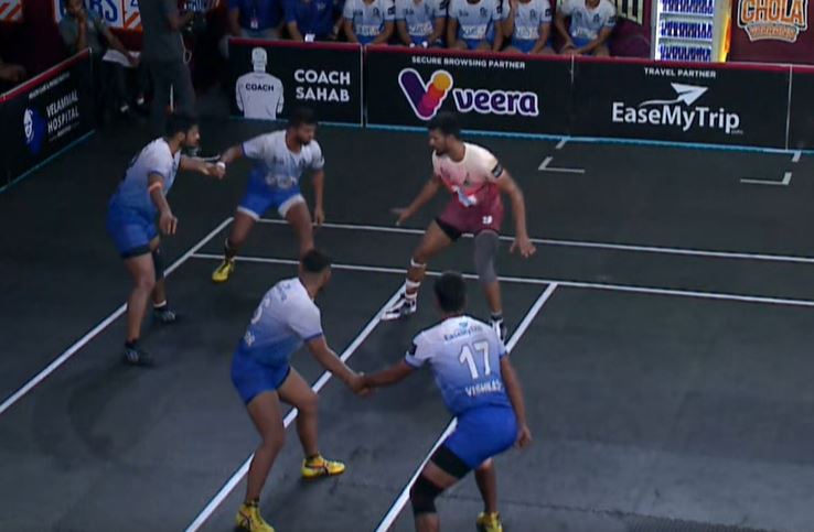 Vishwas Pyarelal's kamaal moment of the match