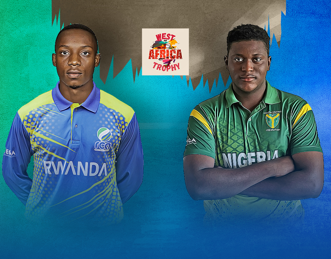 Match 17 of west africa t20 trophy, 2023: rwanda vs nigeria banner