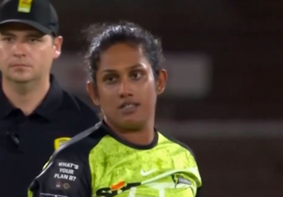 Chamari Athapaththu spins her web with a 3-fer