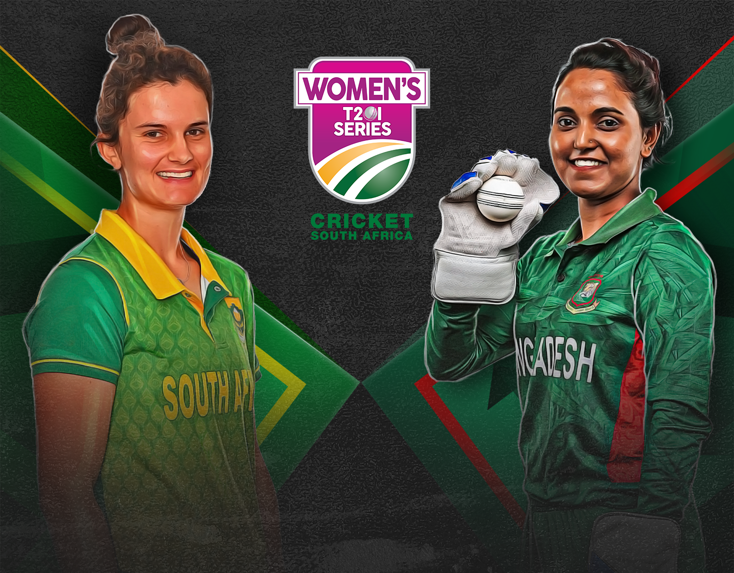 3rd t20i of bangladesh women tour of south africa, 2023: south africa women vs bangladesh women banner