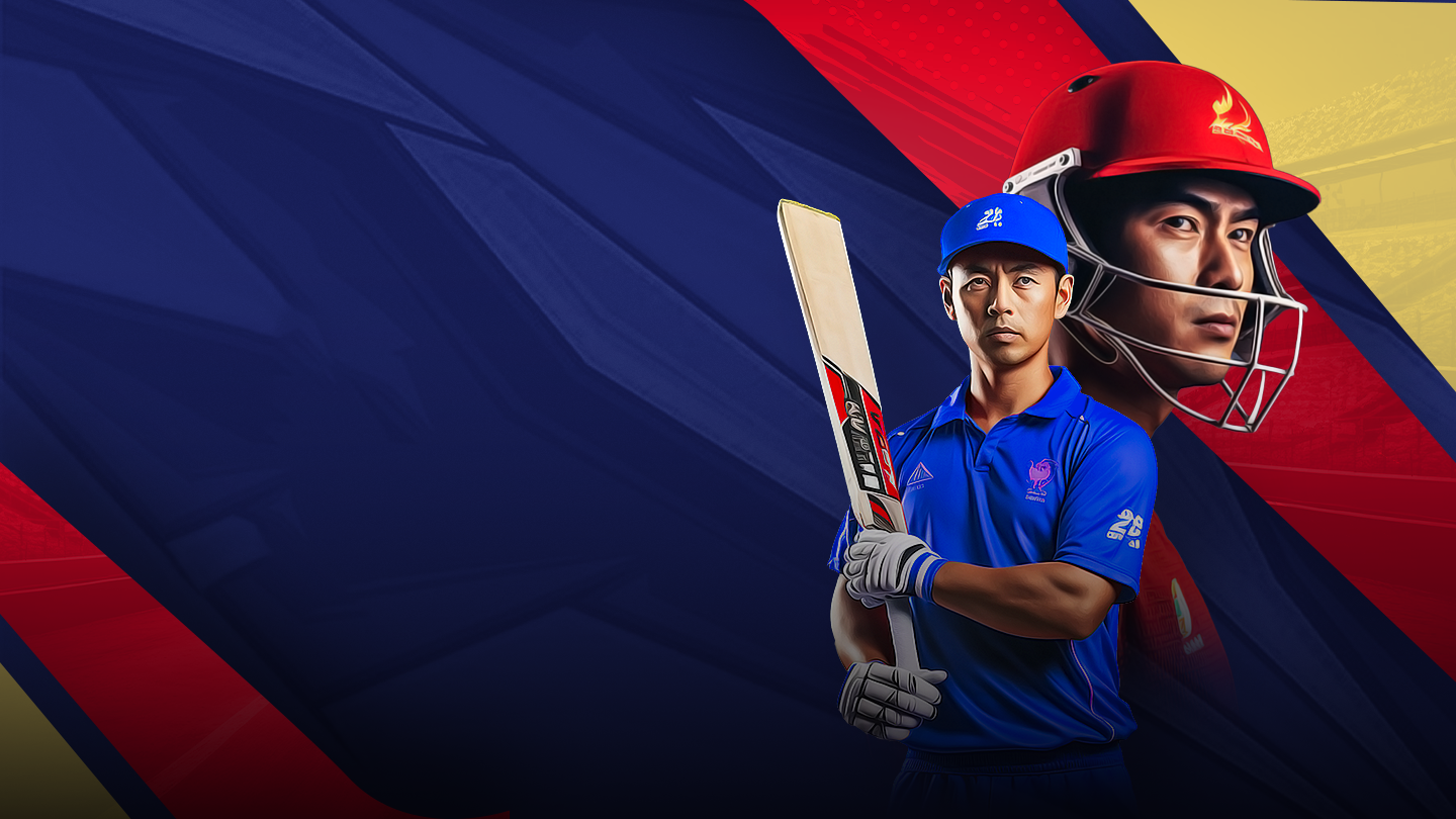 Cambodia tour of indonesia, 2023 cricket banner