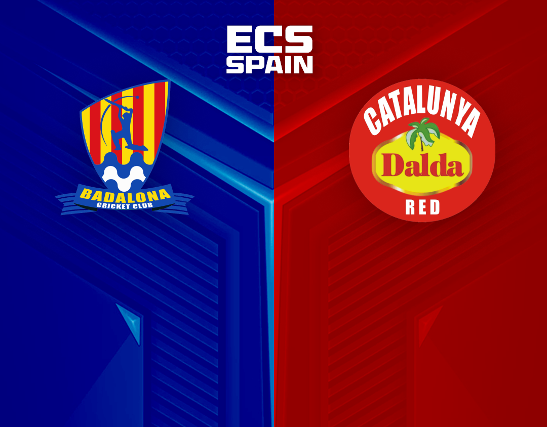 Match 55 of ecs spain, 2023: badalona cc vs catalunya jaguar banner