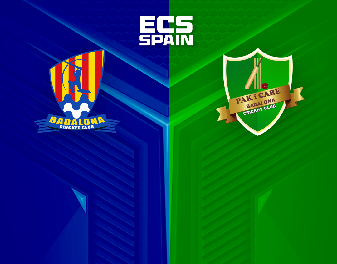 Match #70 of ecs spain, 2023: badalona cc vs pak i care badalona banner
