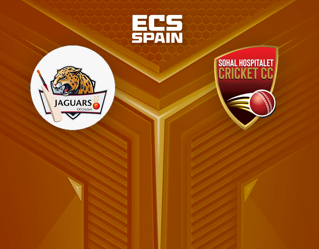 Match 45 of ecs spain, 2023: catalunya jaguar vs sohal hospitalet banner