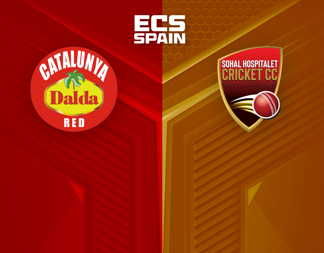 Match 40 of ecs spain, 2023: catalunya red vs sohal hospitalet banner