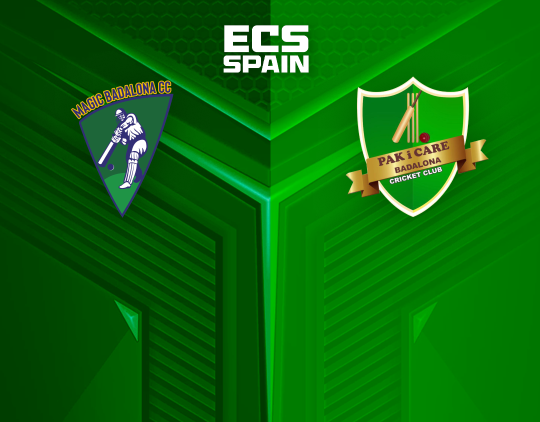 Match 32 of ecs spain, 2023: magic cc vs pak i care badalona banner