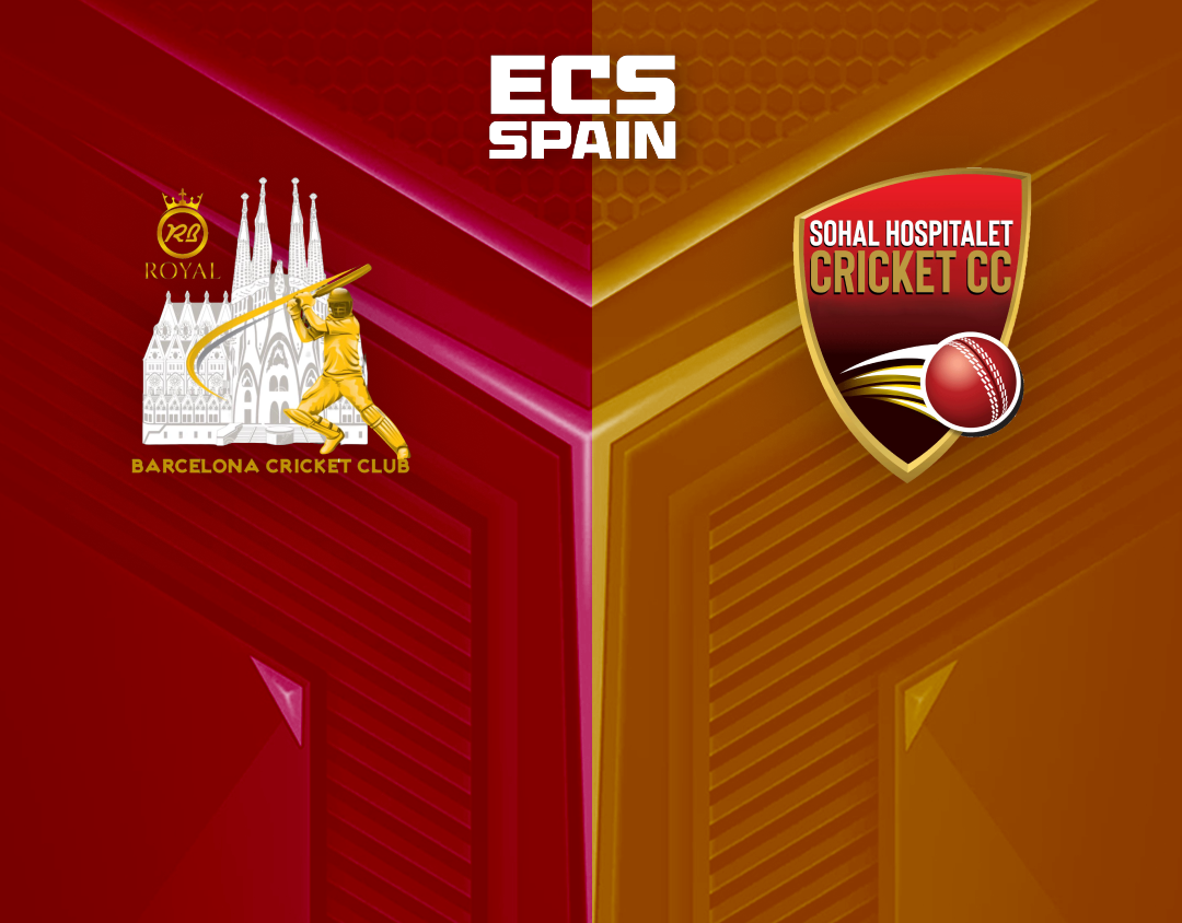 Match 37 of ecs spain, 2023: royal barcelona vs sohal hospitalet banner